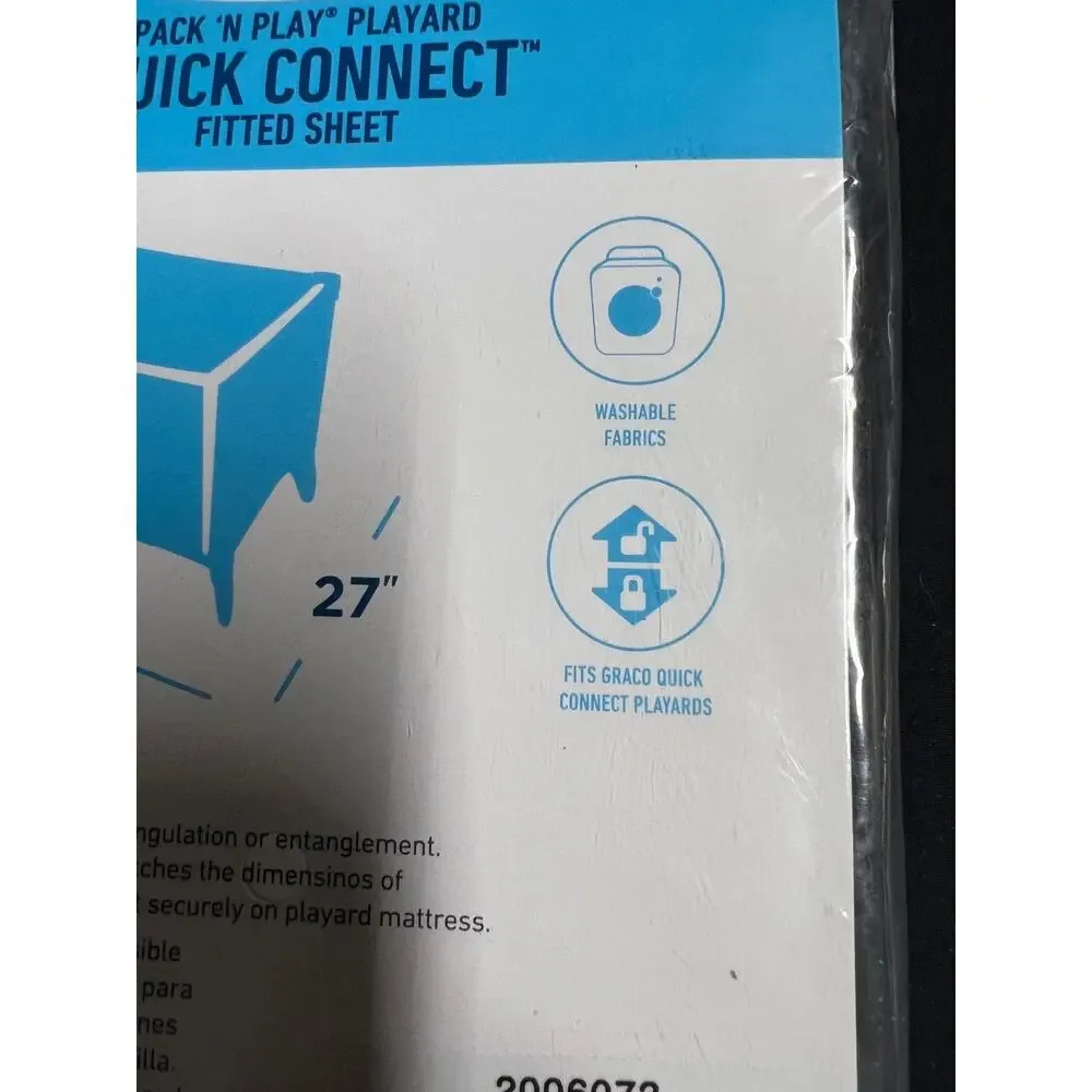 NIP Graco Pack n Play Sheet